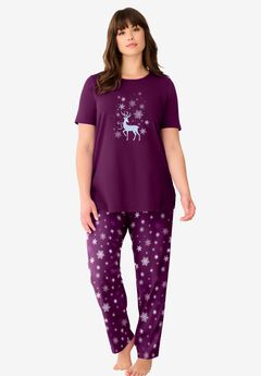 Graphic Tee Pure Cotton PJ Set