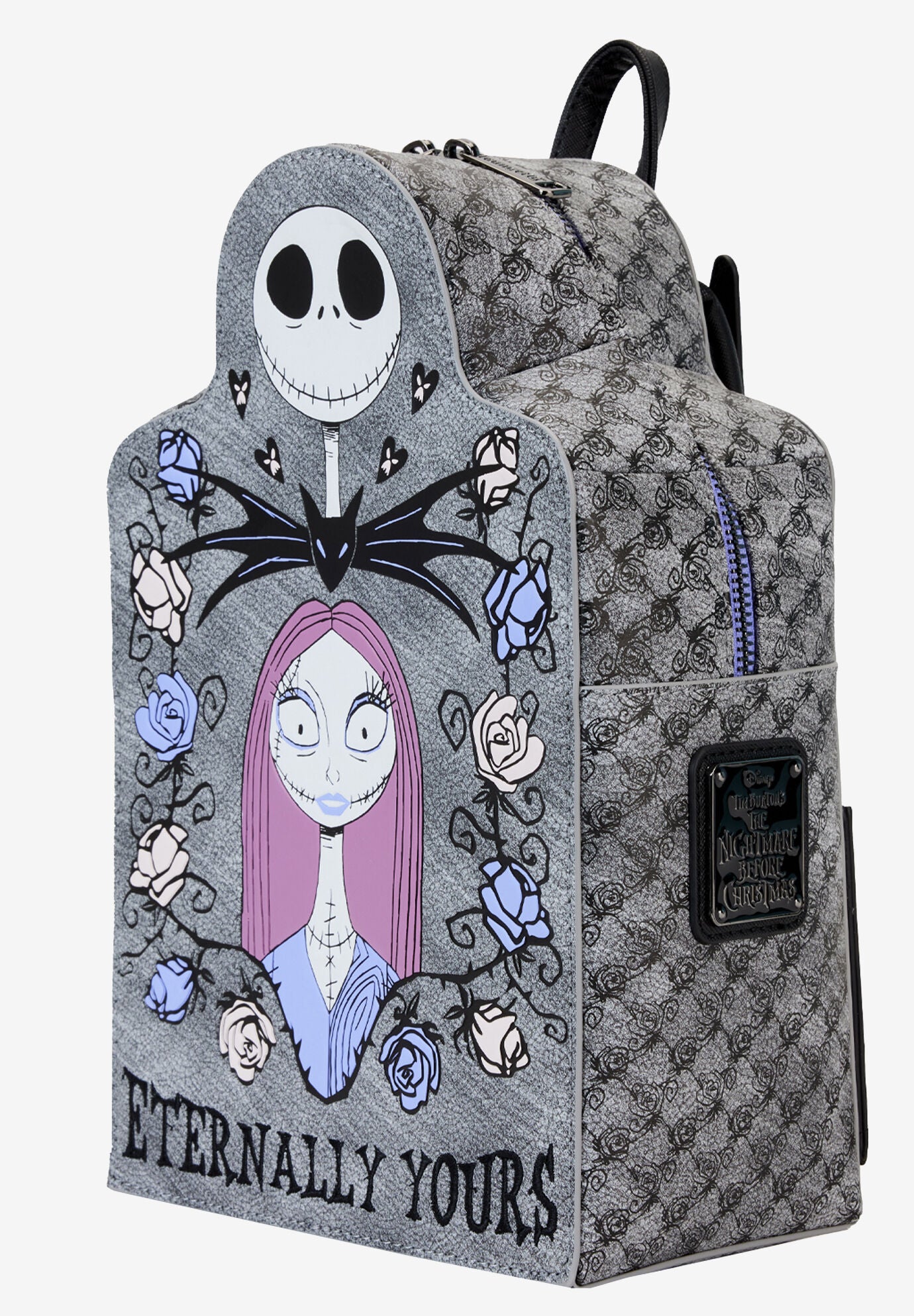 Loungefly X Disney Nightmare Before Christmas Jack And Sally Backpack, , alternate image number 2
