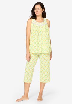 Sleeveless PJ Capri Set