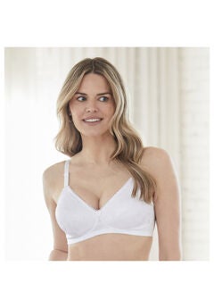 Bestform 5006222 Floral Jacquard Wireless Soft Cup Bra With Lightly-Lined Cups