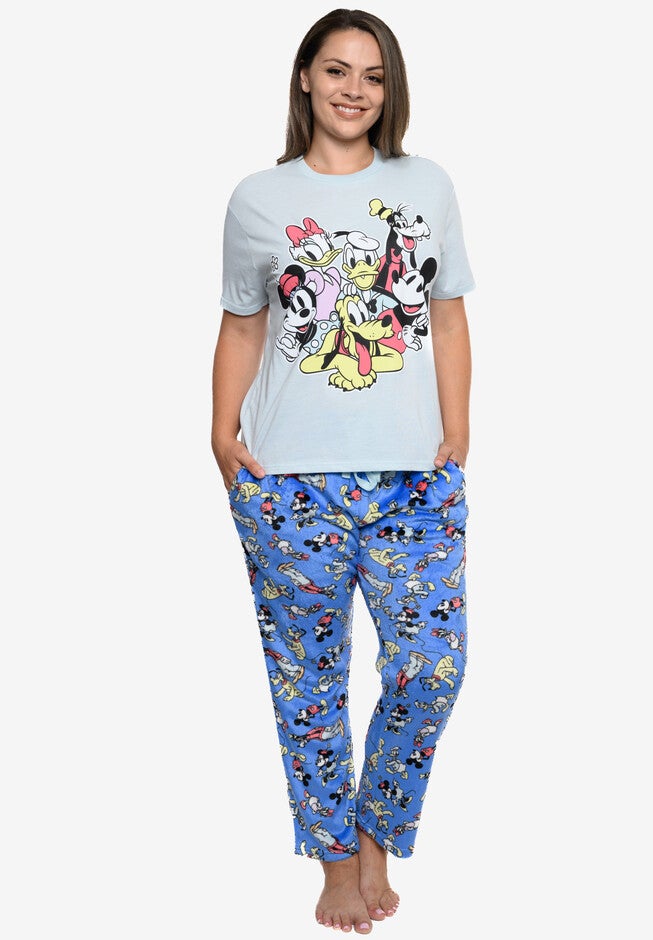 Mickey Mouse & Friends T-Shirt & Plush Pajama Pants, , alternate image number null