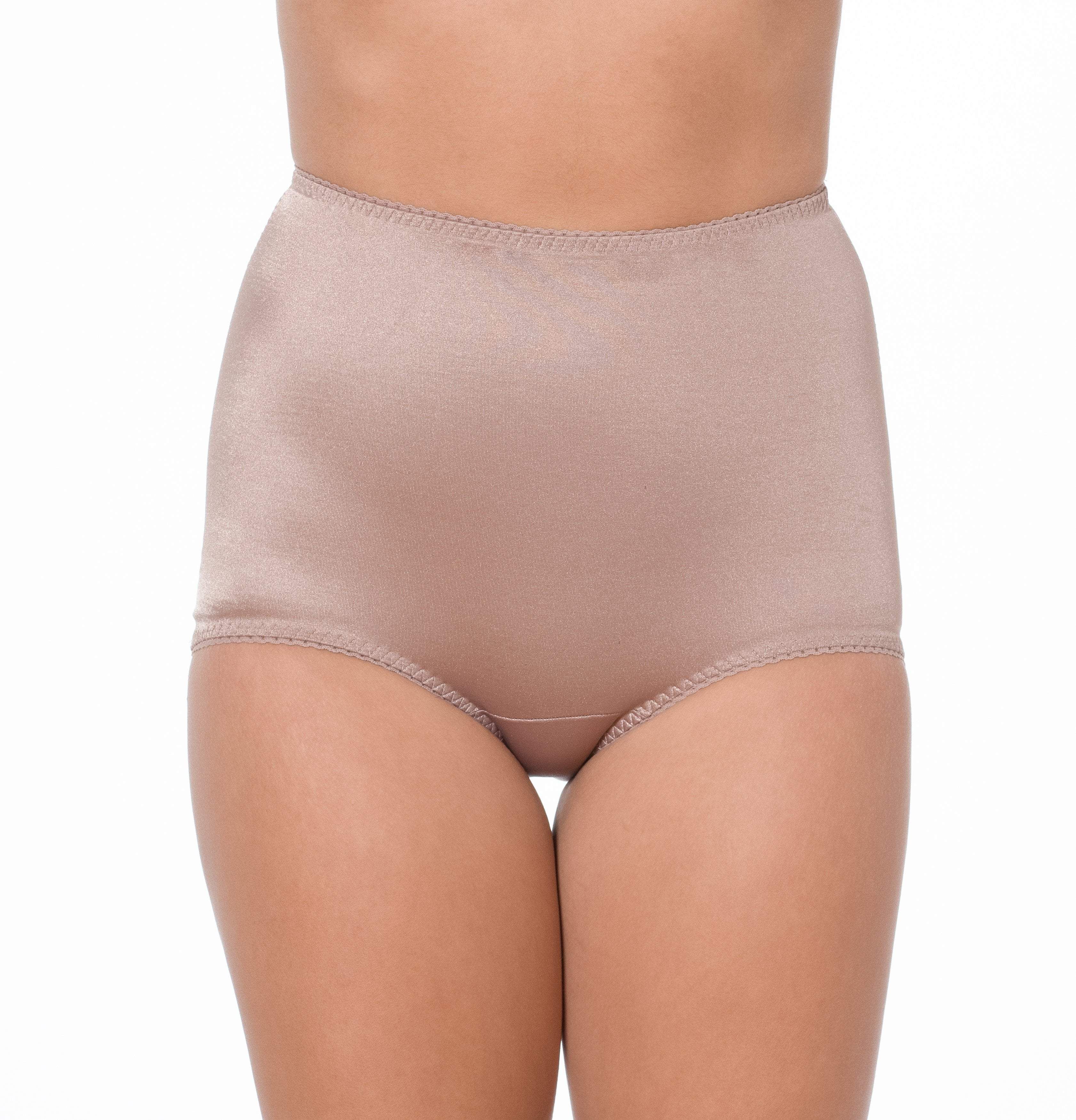 Light Shaping Tummy Control Panty with Inner Lining, MOCHA, hi-res image number 0