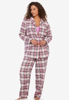 Plus Size Soft Cotton Pajama Sets