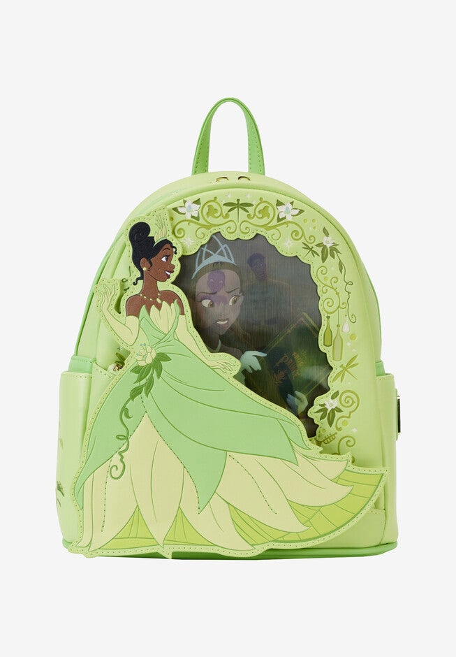 Loungefly X Disney Princess And The Frog Tiana Lenticular Mini Backpack, , alternate image number 2