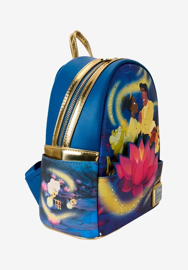 Loungefly x Disney Princess And The Frog Mini Backpack, BLACK, alternate image number null
