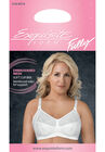 Fully Soft Cup Embroidered Mesh Bra, , alternate image number null