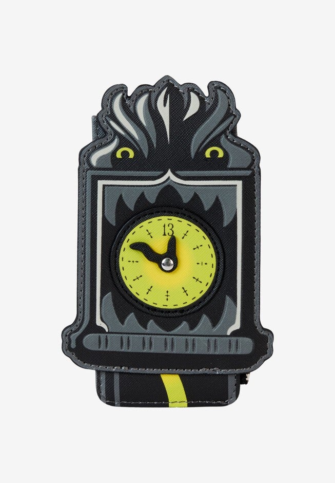 Loungefly x Disney Haunted Mansion Welcome Foolish Mortals Cardholder Wallet, BLACK, hi-res image number null