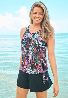 2-Piece Blouson Swim Set