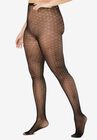 Embroidered Tights by Comfort Choice, , alternate image number null