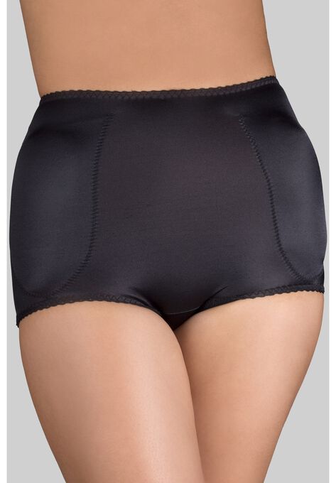 4 -Sided Padded Panty Brief, BLACK, hi-res image number null