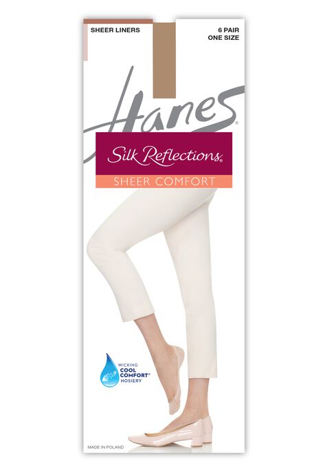 Silk Reflections Sheer Liners 6-Pack, BARE, hi-res image number null