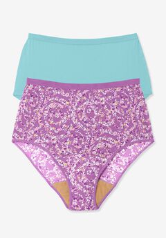 Cotton Leak-Proof Brief 2-Pack