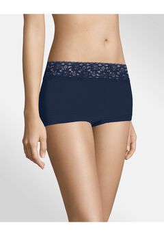 Cotton Dream&reg; Boyshort With Lace