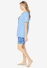 Knit PJ Short Set, , alternate image number null