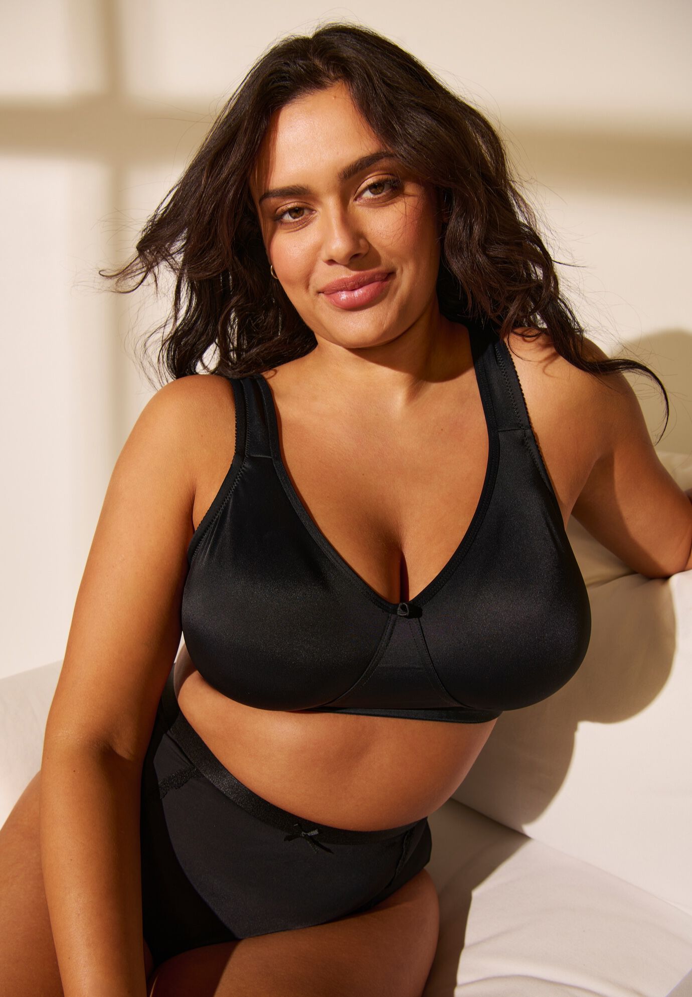 Wireless Microfiber T-Shirt Bra, , alternate image number 6