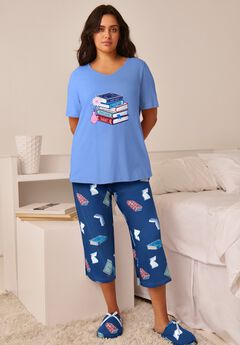 2-Piece Capri Cotton PJ Set