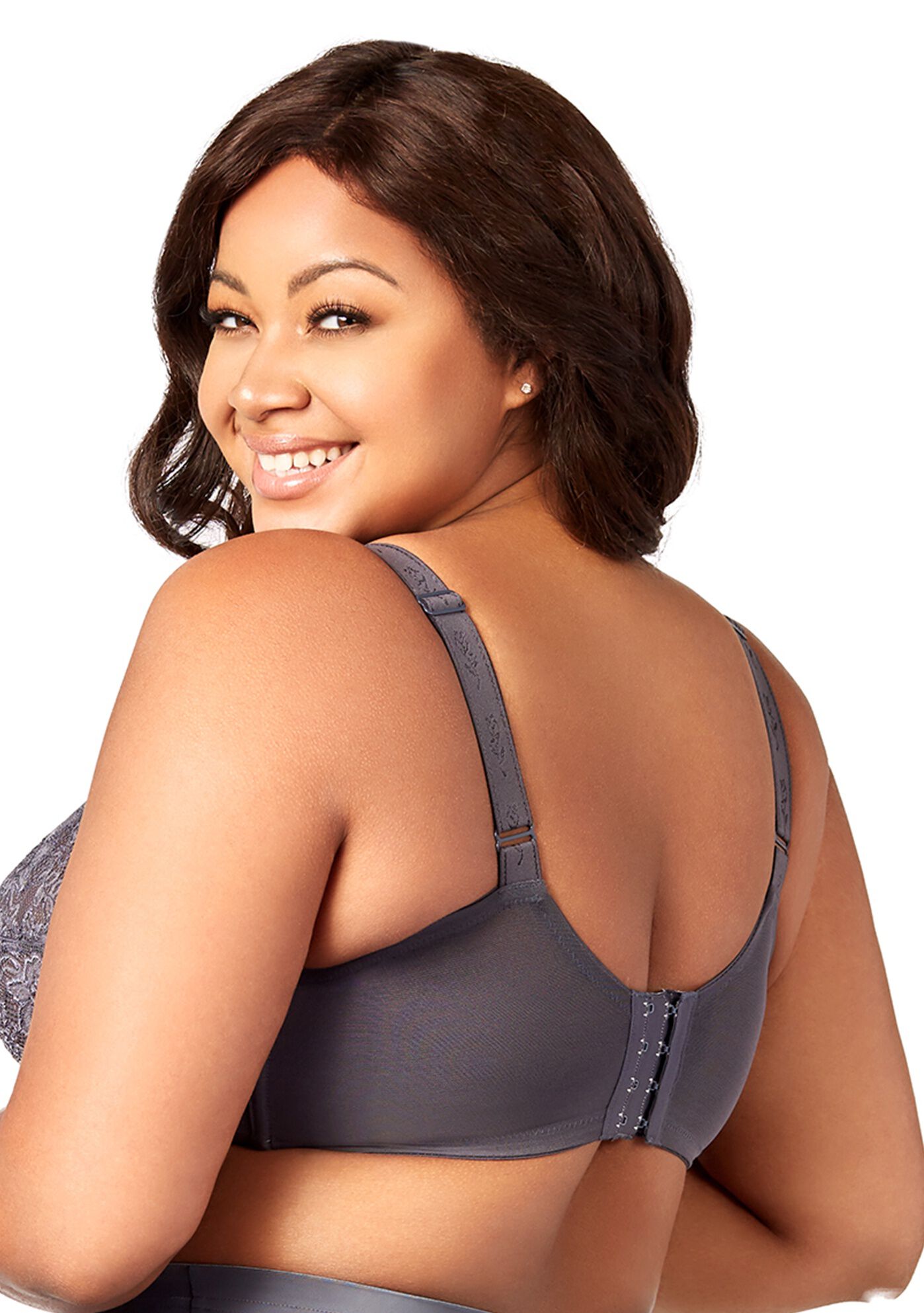 Lacey Curves Underwire Bra 2311, STEEL GREY, on-hover image number 1