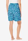 Print Pajama Shorts, , on-hover image number null