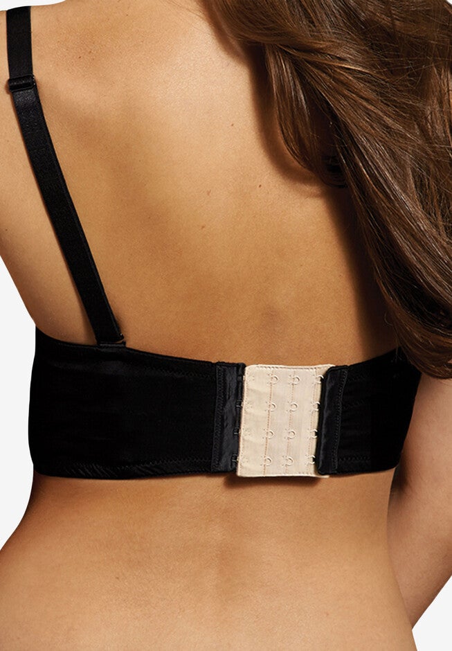 4 Hook ¾ Inch Bra Extenders M4087M, MULTI, hi-res image number 0
