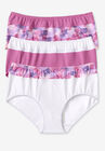 3-Pack Color Block Full-Cut Brief , PRETTY ORCHID ASSORTED, hi-res image number null