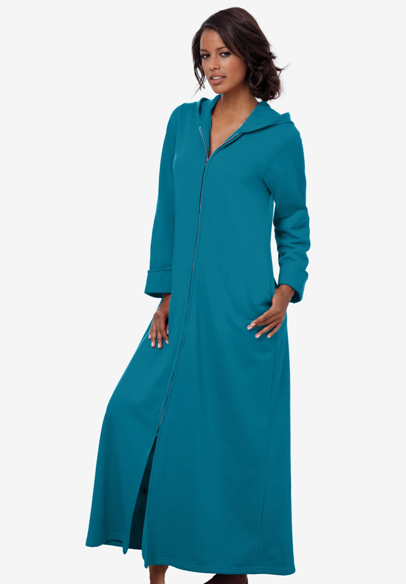 Womens long sweatshirt robe cheap