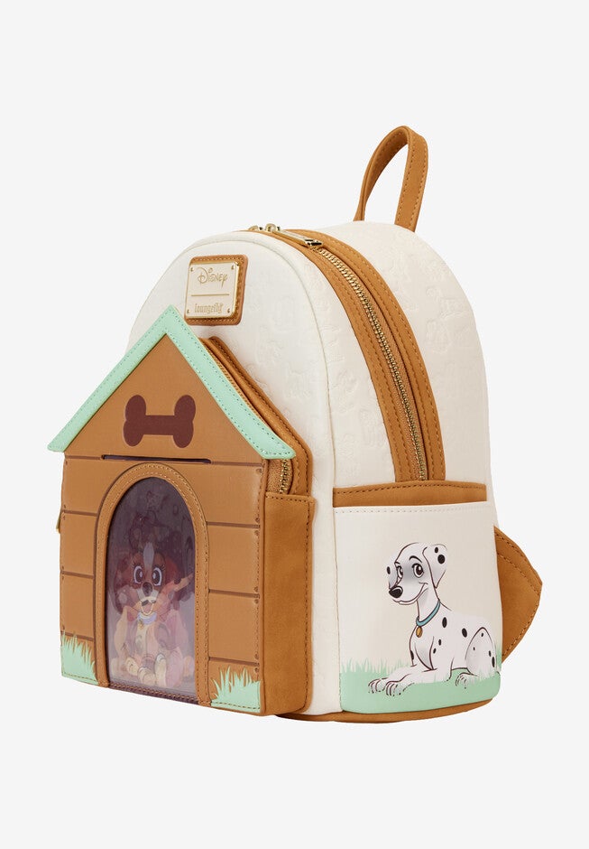 Loungefly X Disney Dogs Triple Lenticular Display Backpack, , alternate image number null
