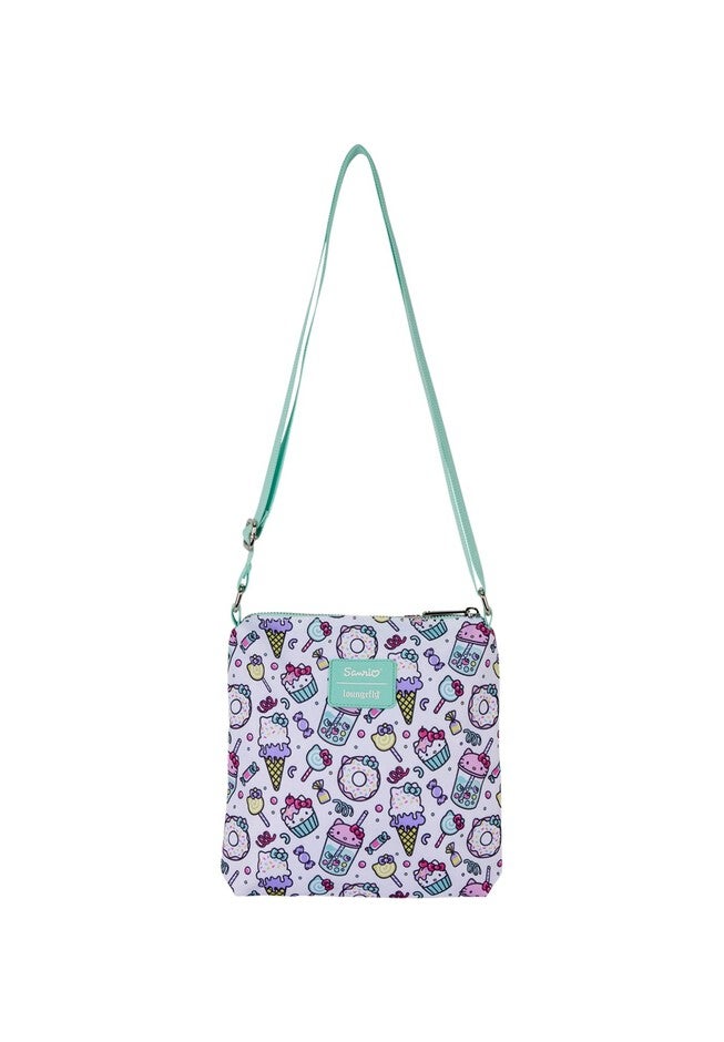 Loungefly x Sanrio Hello Kitty Sweets Passport Bag All-Over, PINK, alternate image number null