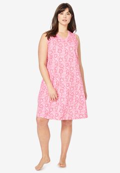 Short Sleeveless Sleepshirt