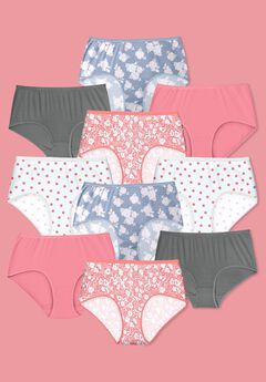 Full Coverage Cotton Brief 10-Pack
