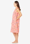 Print Sleeveless Square Neck Lounger , , alternate image number null