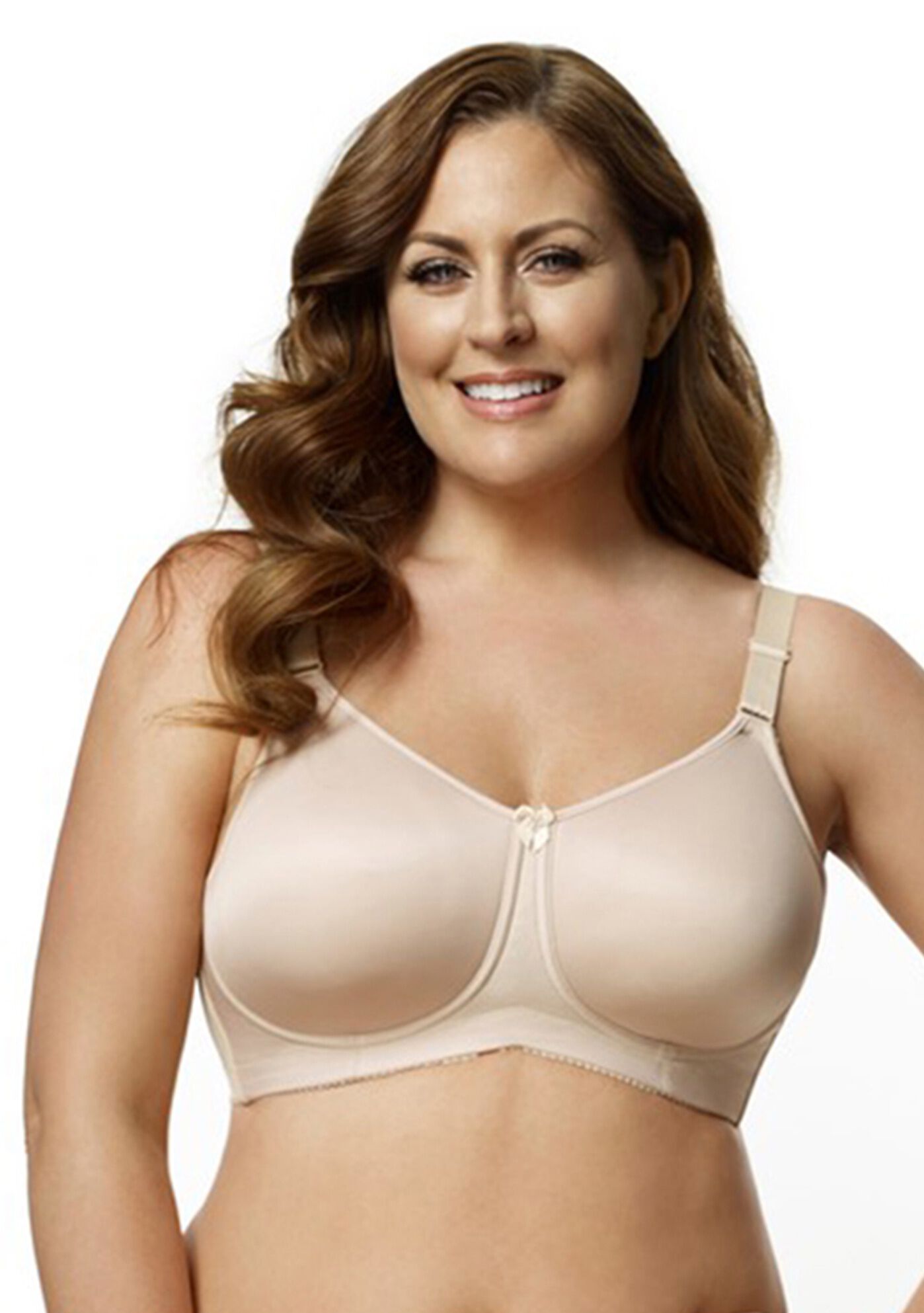 Smooth Curves Softcup Bra 1803, BEIGE, hi-res image number 0