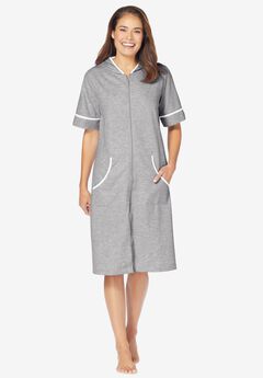 Short French Terry Robe
