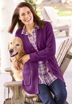 Plus Size Violet Outerwear
