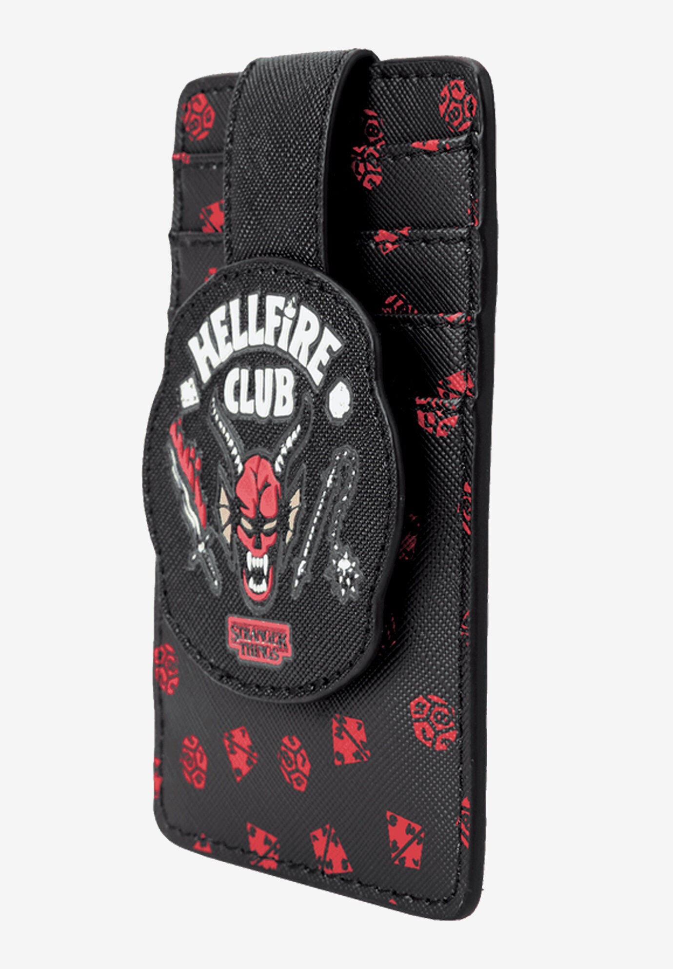 Loungefly X Stranger Things Hellfire Club Netflix Card Holder Wallet, , alternate image number 2