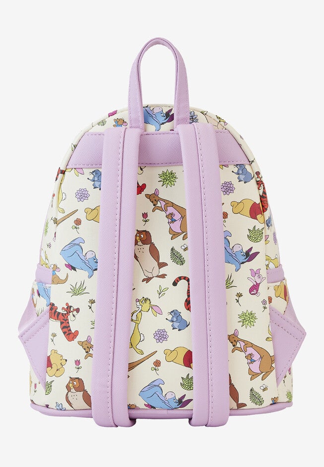 Loungefly X Disney Winnie The Pooh & Friends Mini Backpack Handbag, , on-hover image number null