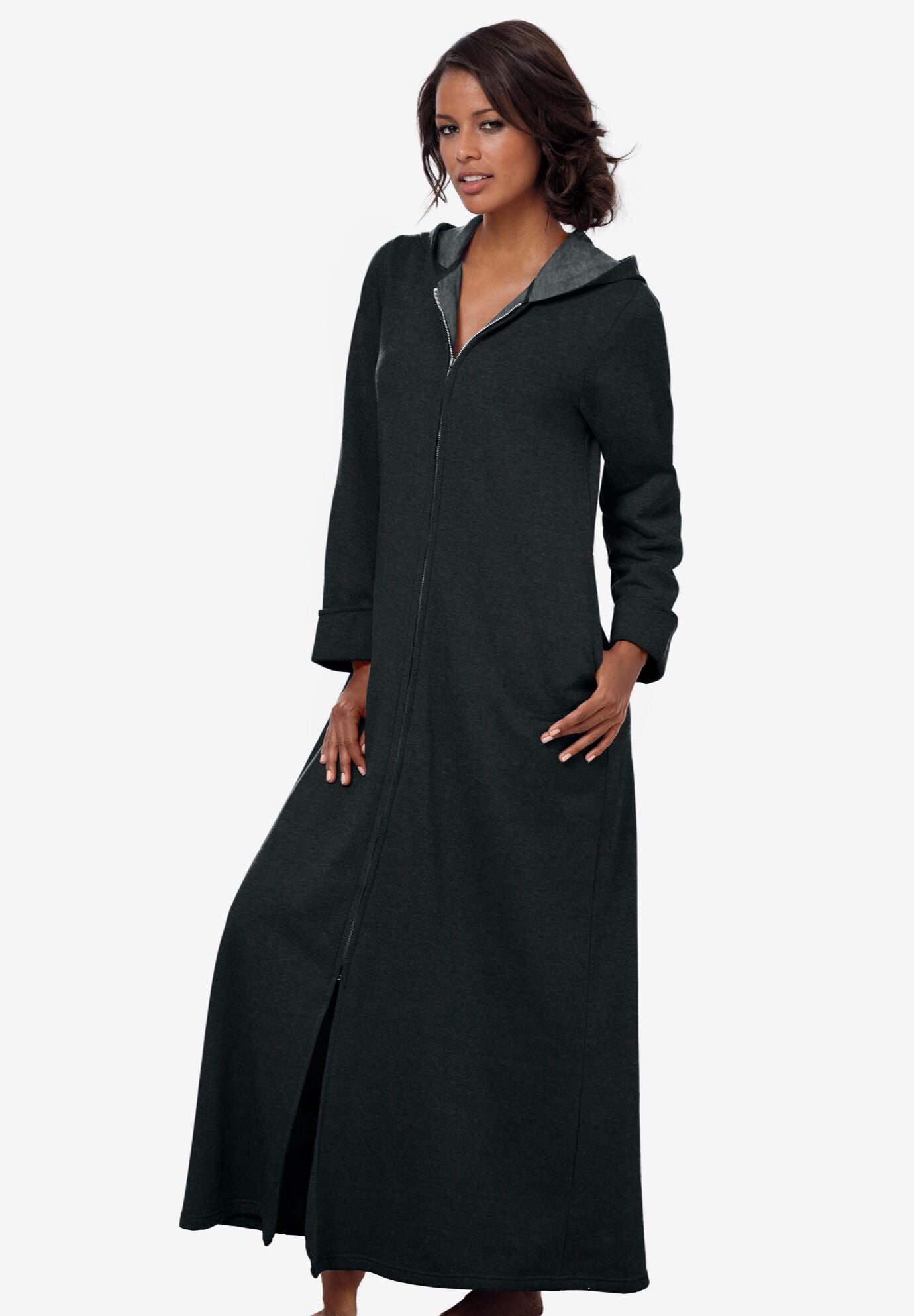 Pullover sweatshirt robe on sale