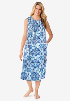 Sleeveless Print Lounger