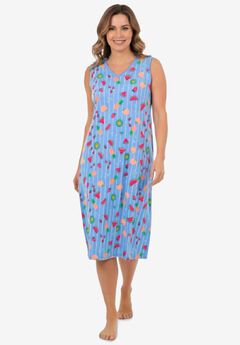 Long Sleeveless Sleepshirt
