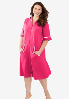 Short French Terry Robe