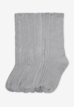 6-Pack Soft Rib Knit Socks