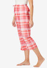 Woven Sleep Capri Pant, , alternate image number null