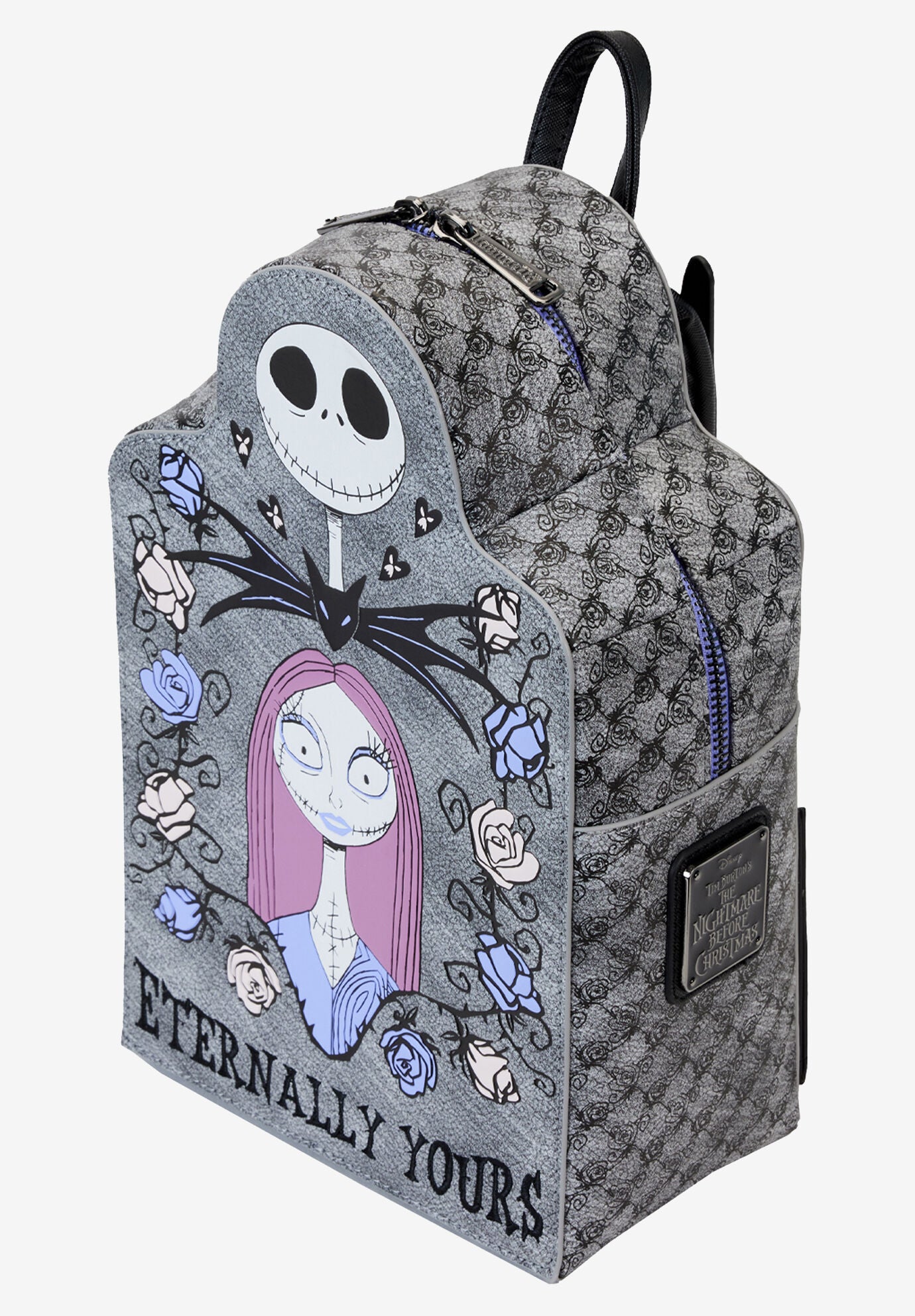 Loungefly X Disney Nightmare Before Christmas Jack And Sally Backpack, , alternate image number 3