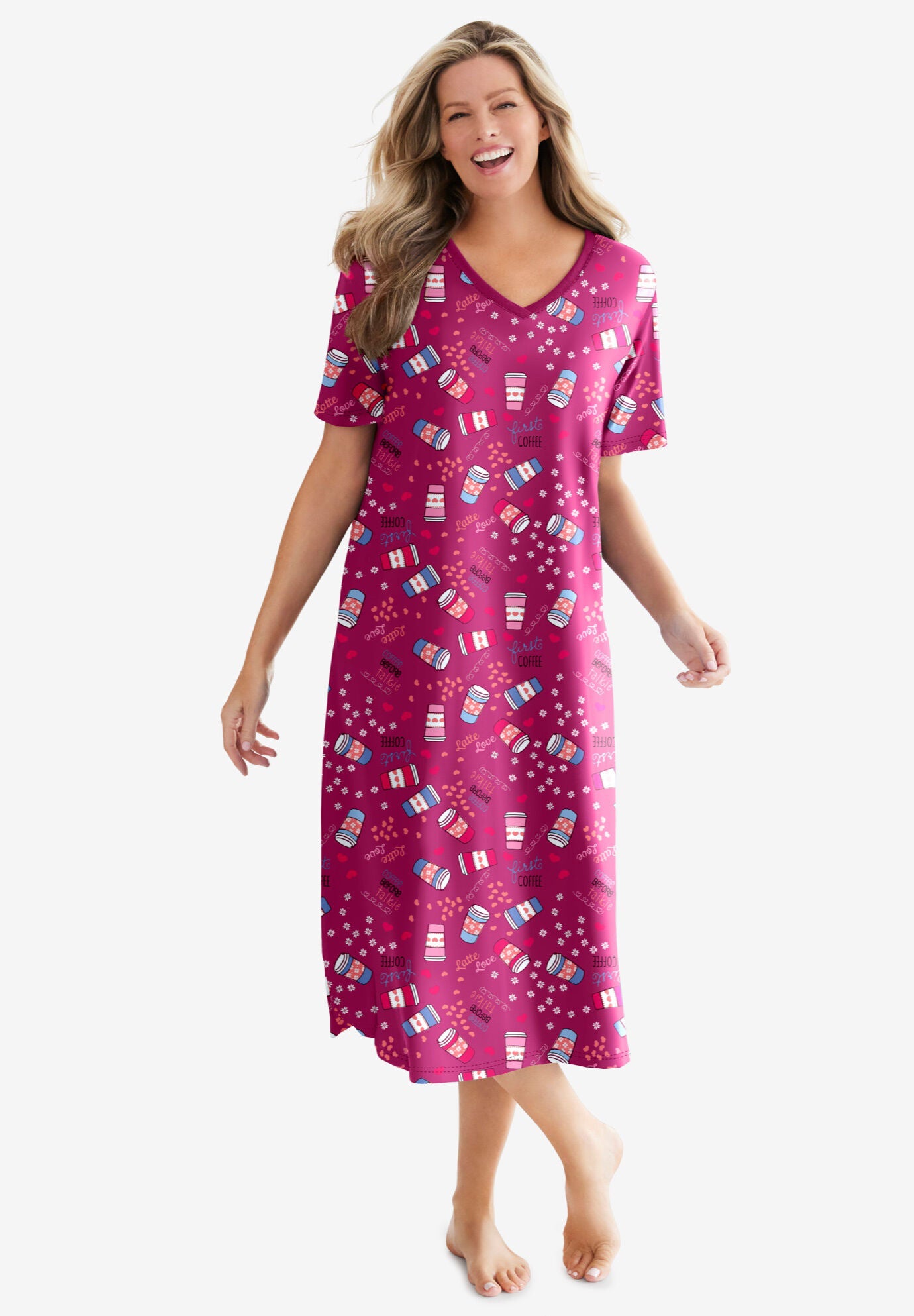 Plus Size Sleepshirts Nightgowns For Women Catherines