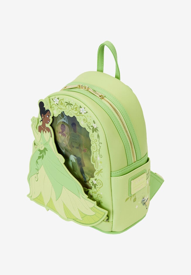 Loungefly X Disney Princess And The Frog Tiana Lenticular Mini Backpack, , alternate image number 4