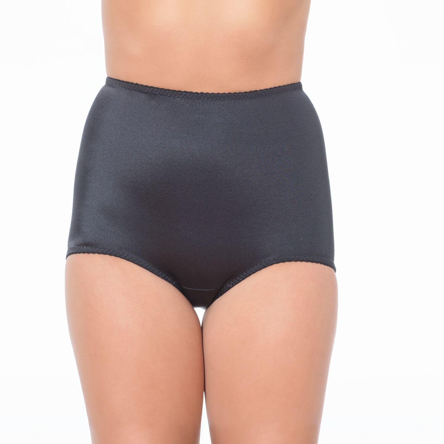 Light Shaping Tummy Control Panty with Inner lining, BLACK, hi-res image number 0