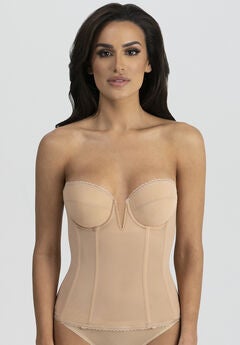 Vivienne V Wire Longline Strapless Bra Intimate Apparel