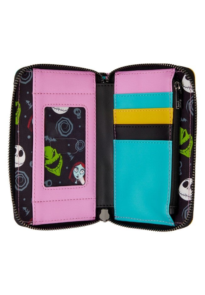 Loungefly x The Nightmare Before Christmas Sally Cosplay Zip Around Wallet, BLACK, alternate image number 2