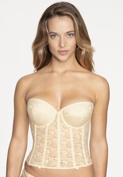 Annabel Strapless Lace Longline Bridal Bra Intimate Apparel