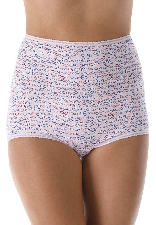 Bali® Cool Cotton Skimp Skamp Brief 2332, OVAL STONES PRINT, hi-res image number null