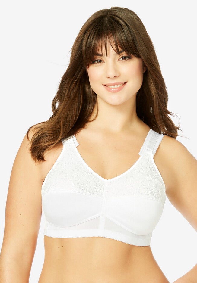 Comfort Plus Bra, WHITE, hi-res image number 0